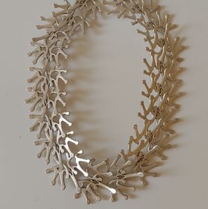 Silver Modern link choker